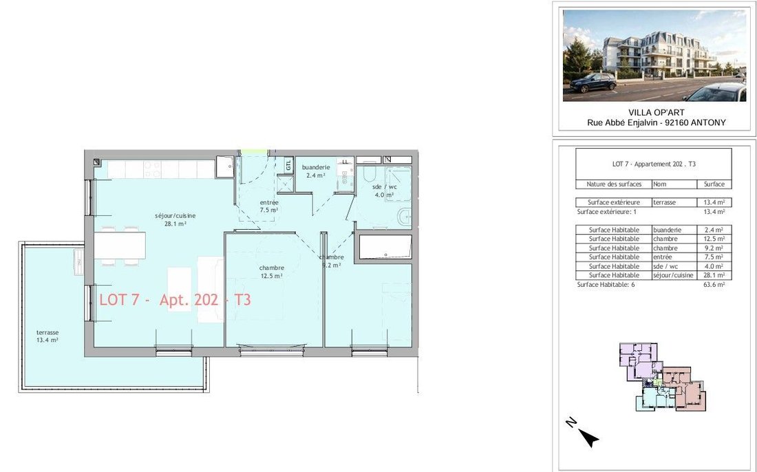 Apartment in Antony, Ile-de-France, France 4 - 16709936