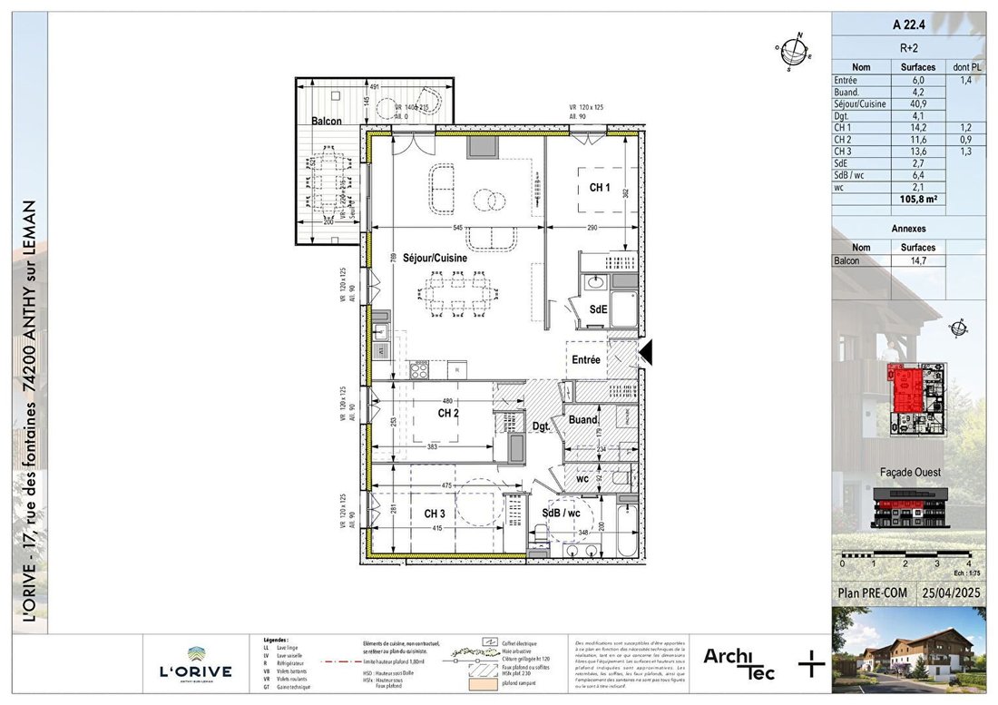 Apartment in Anthy-sur-Léman, Auvergne-Rhône-Alpes, France 2 - 15825024