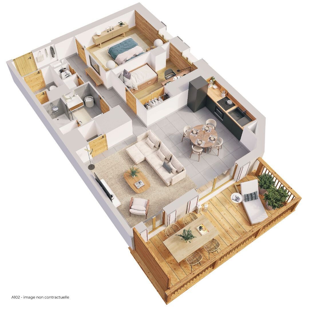 Appartement à Morzine, Auvergne-Rhône-Alpes, France 4 - 16049347