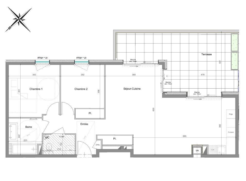 Apartment in Cités, Thonon-les-Bains, France 2 - 15405342
