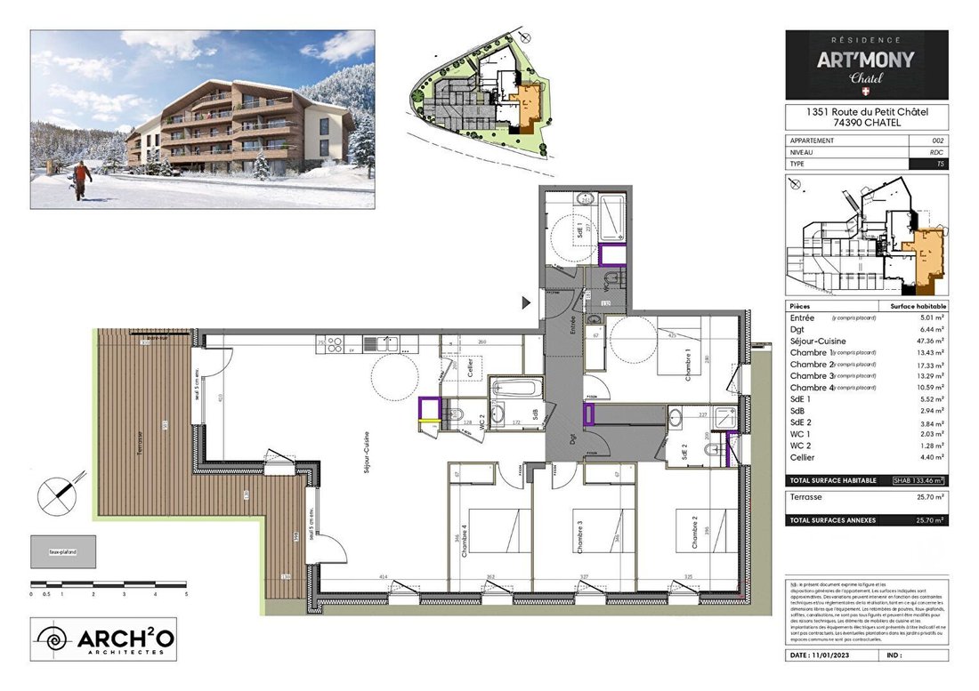 Apartment in Châtel, Auvergne-Rhône-Alpes, France 2 - 15439883