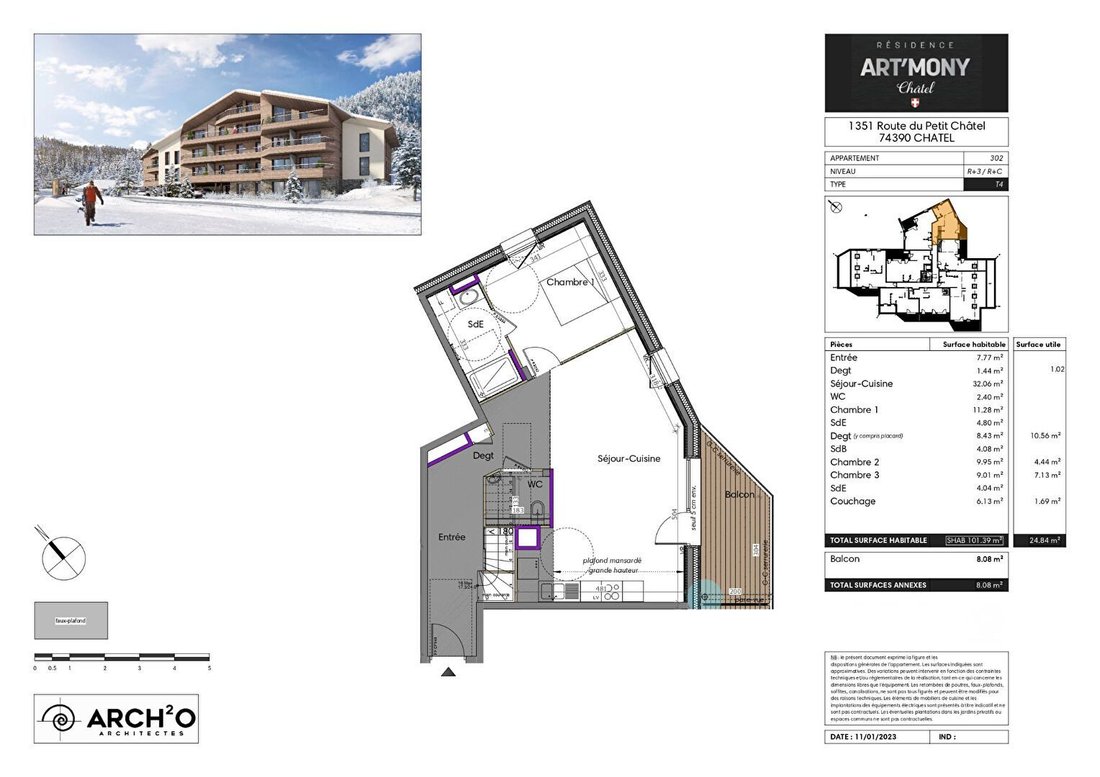 Apartment in Châtel, Auvergne-Rhône-Alpes, France 2 - 15445928