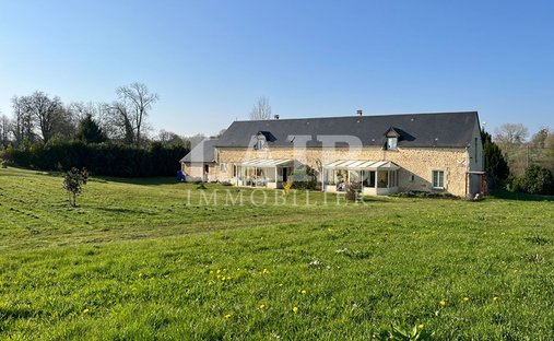 House in Le Mele-sur-Sarthe, Normandy, France 1