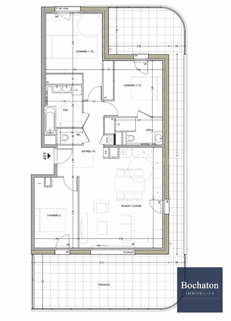 Wohnung in Cités, Thonon-les-Bains, Frankreich 2 - 16800882