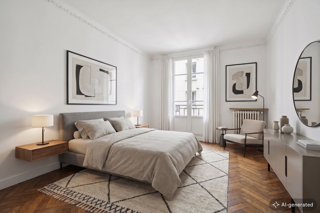 Apartment in Pereire-Malesherbes, Paris 17e Arrondissement, Paris 4 - 16393759