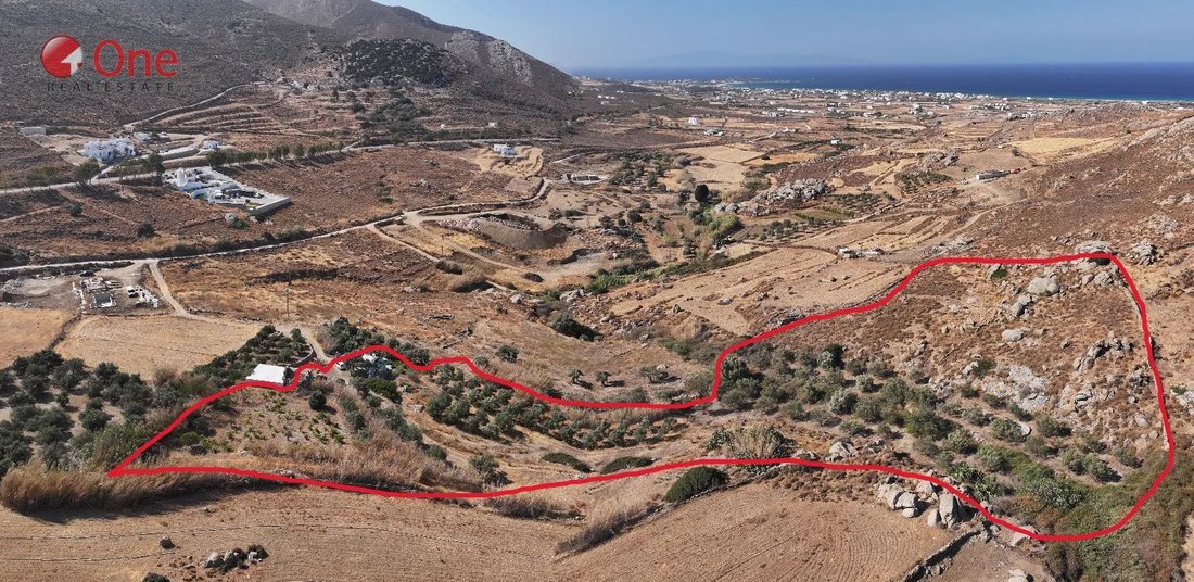 Land in Naxos, Aegean, Greece 1 - 17931627