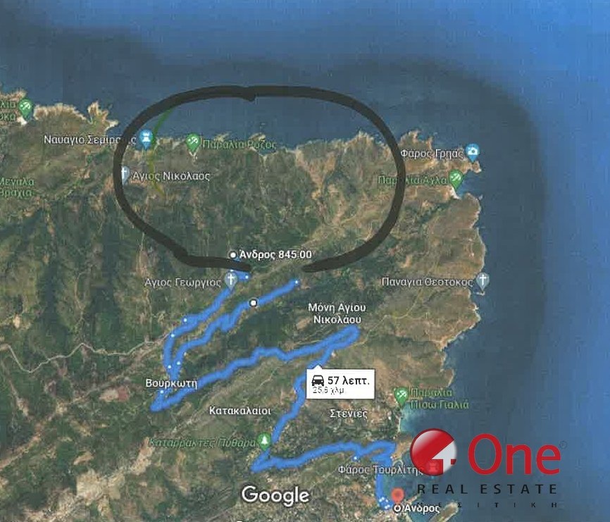 Land in Andros, Aegean, Greece 4 - 17932183