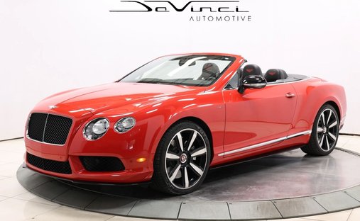 2014 Bentley Continental GT S Convertible 2D in Jacksonville, FL, United States 1