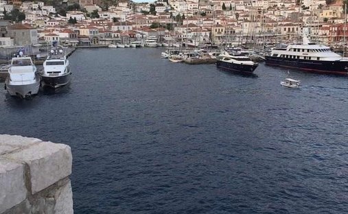 Land in Hydra, Attika, Griechenland 1