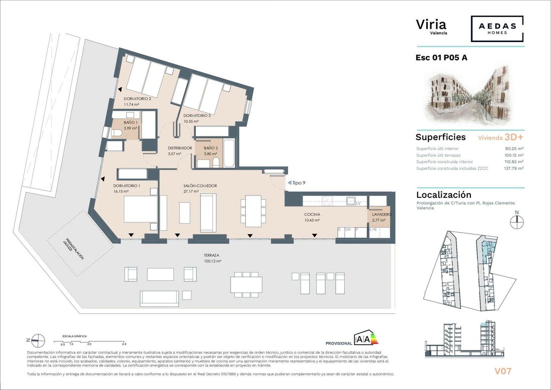 Apartment in Extramurs, Valencia, Spain 2 - 17929747