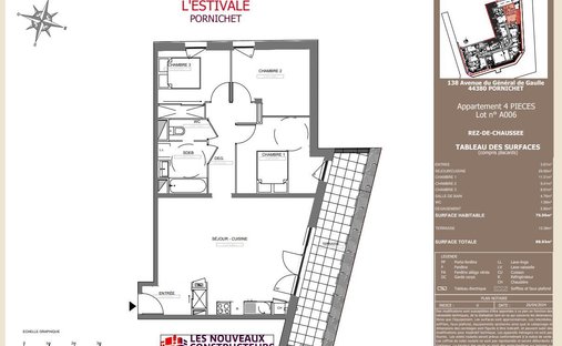 Apartamento en Pornichet, Países del Loira, Francia 1