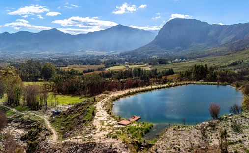 Farm Ranch in Franschhoek, Western Cape, South Africa 1