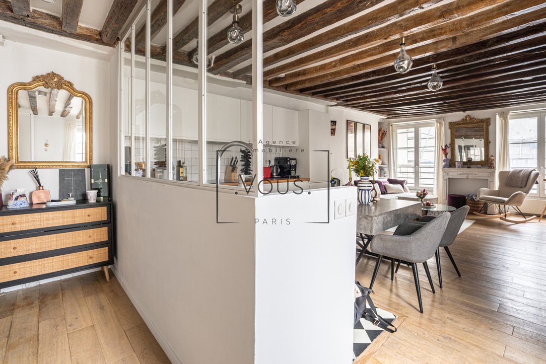 Apartment in Enfants Rouges, Paris 3e Arrondissement, Paris 4 - 17944563