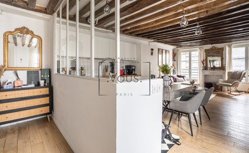Appartement à Enfants Rouges, Paris 3e Arrondissement, Paris 1
