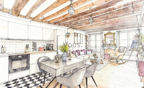 Wohnung in Paris, Île-de-France, Frankreich 1