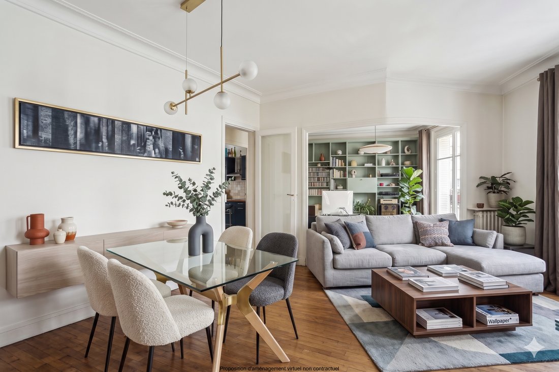 Apartment in Champerret-Berthier, Paris 17e Arrondissement, Paris 1 - 16147196