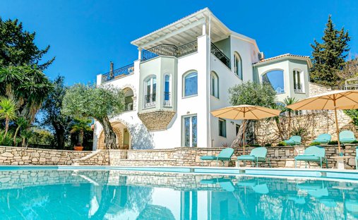 Villa in Ionian Islands, Peloponnese, Western Greece and the Ionian, Greece 1