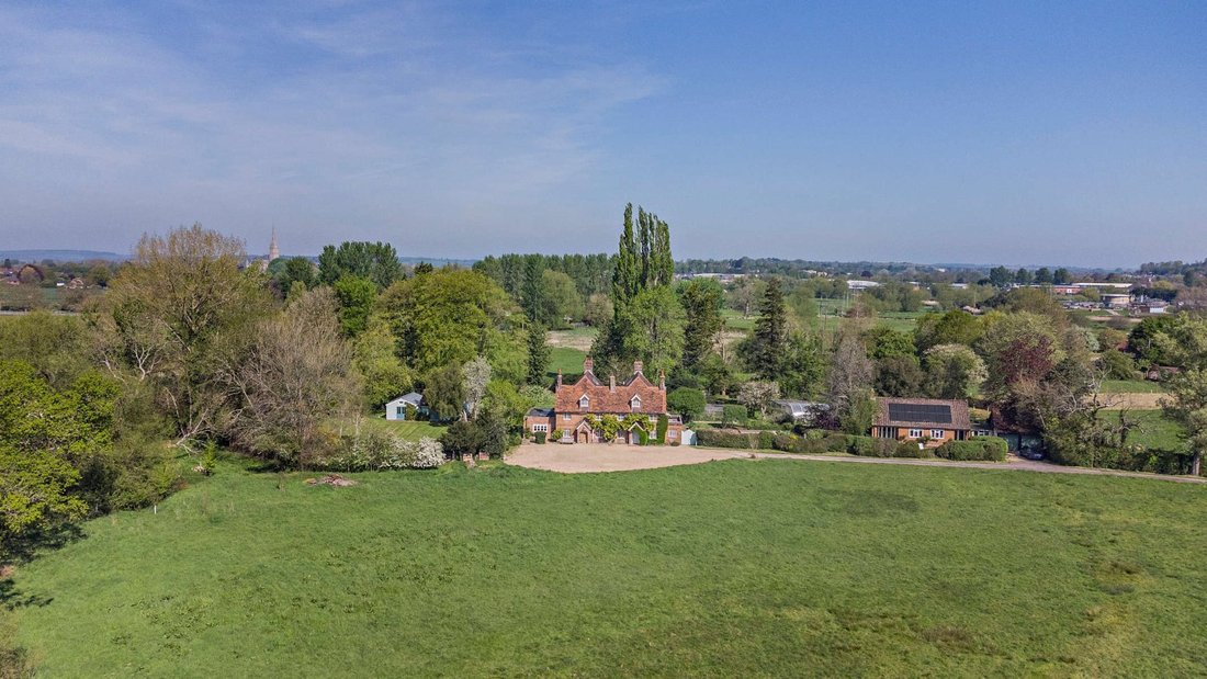 A Handsome Detached Country House With In Britford, England, United ...