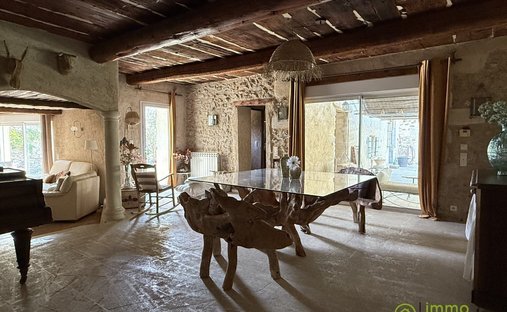 Chateau With Outbuilding And Private Beach In Provence