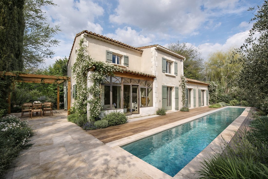 Villa in Saint-Rémy-de-Provence, Provence-Alpes-Côte d'Azur, France 2 - 17954576