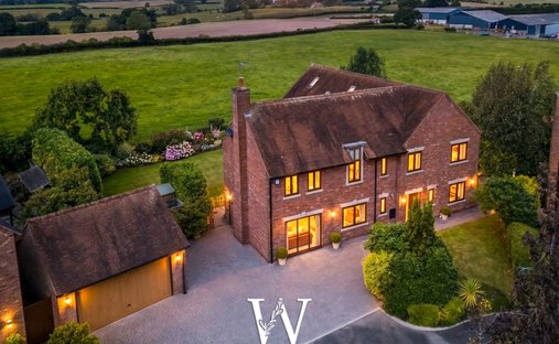 House in Clifton on Teme, Callow End, England 1