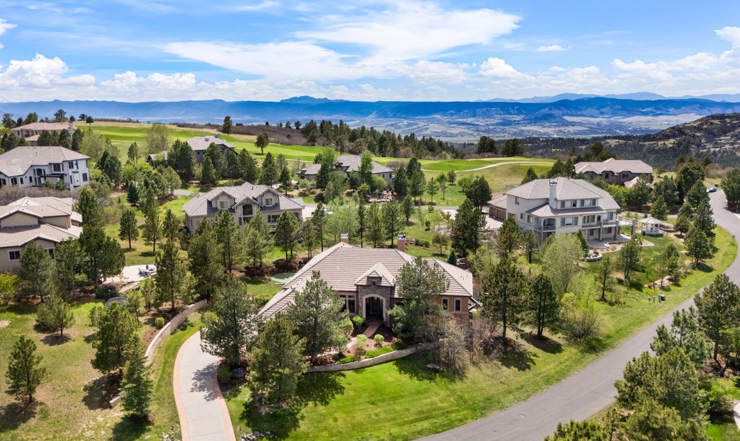 Castle Style Ranches Maison Exceptionnelle De Style Ranch Dans Castle Rock, Colorado, états ...