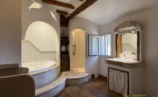 Chateau With Outbuilding And Private Beach In Provence
