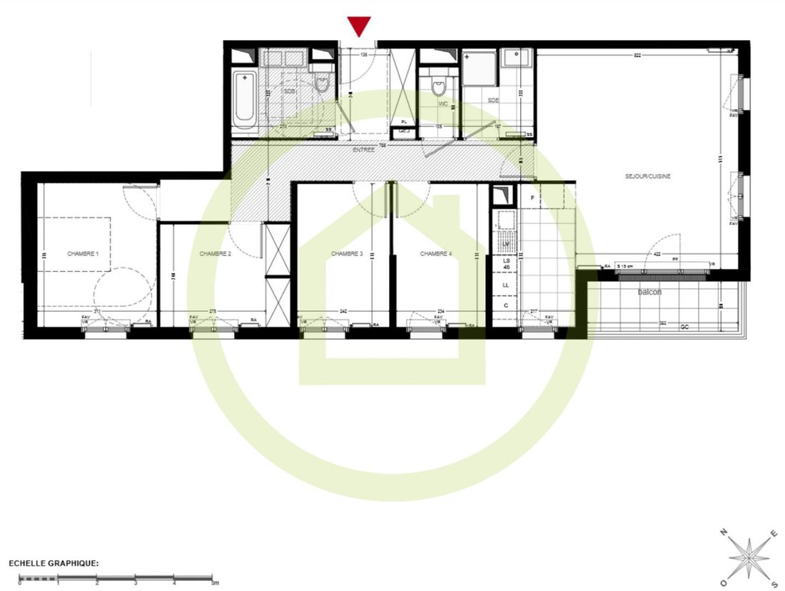 Apartment in Centre Ville-Tour du Lac, Enghien-les-Bains, France 2 - 17953432