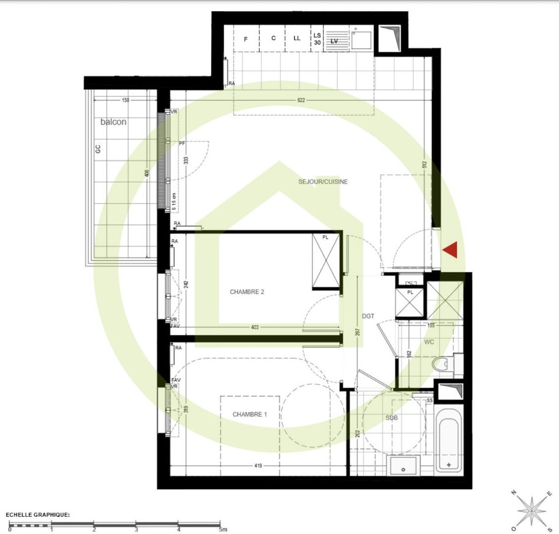 Apartment in Centre Ville-Tour du Lac, Enghien-les-Bains, France 2 - 17953420