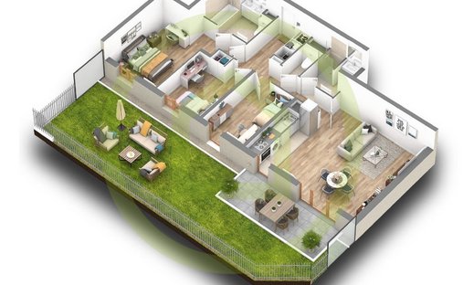Apartment in Centre Ville-Tour du Lac, Enghien-les-Bains, France 1