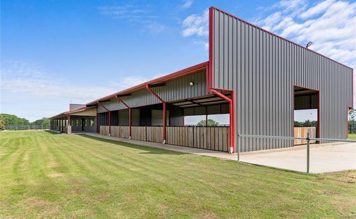 Corps de ferme à Campbell, Texas, États-Unis 1