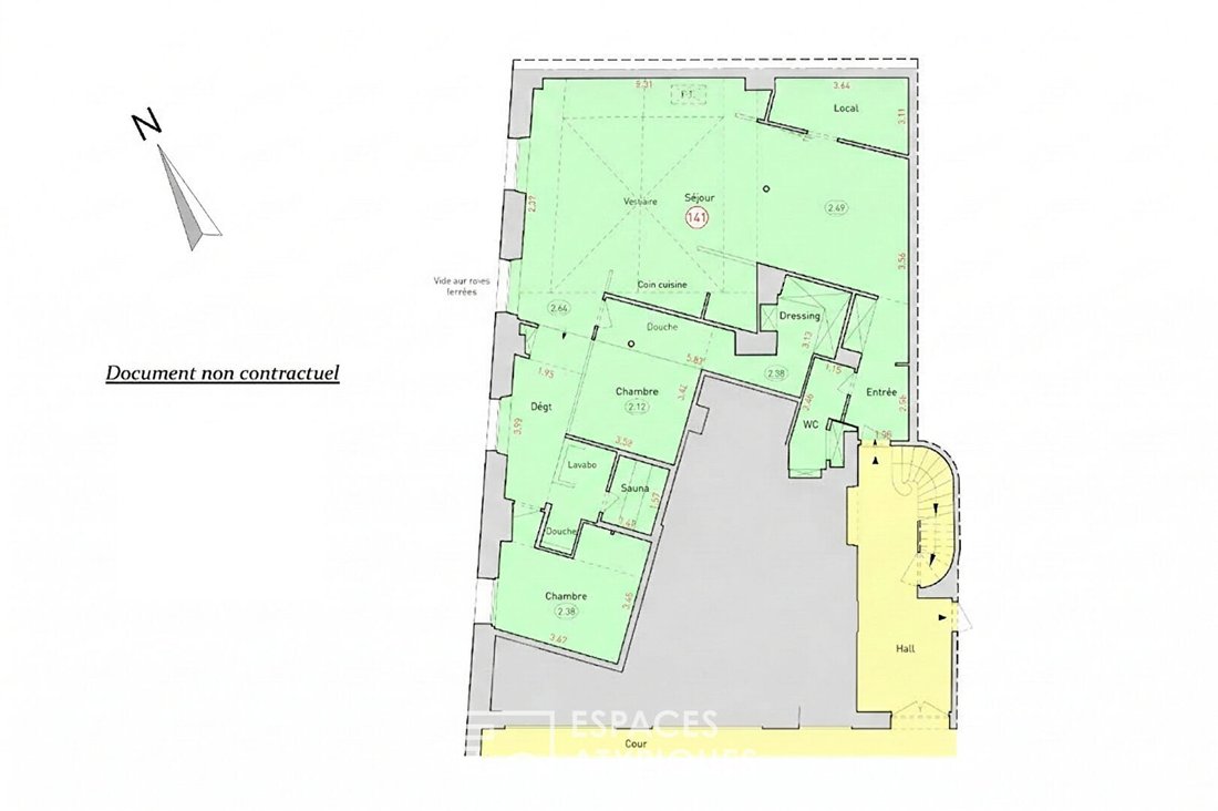 Apartment in La Chapelle-Marx Dormoy, Paris 18e Arrondissement, Paris 3 - 17954533
