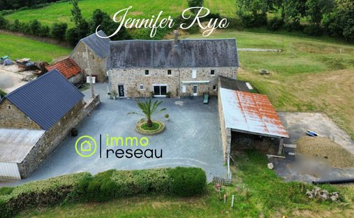 House in La Vendelee, Normandy, France 1