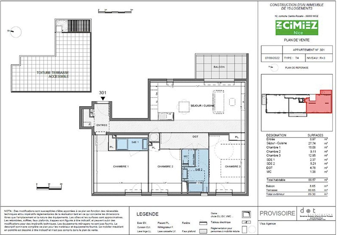 Apartment in Cimiez, Nice, France 4 - 17954481
