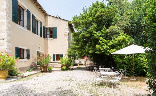 Chateau With Outbuilding And Private Beach In Provence