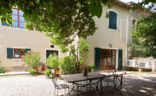 Chateau With Outbuilding And Private Beach In Provence