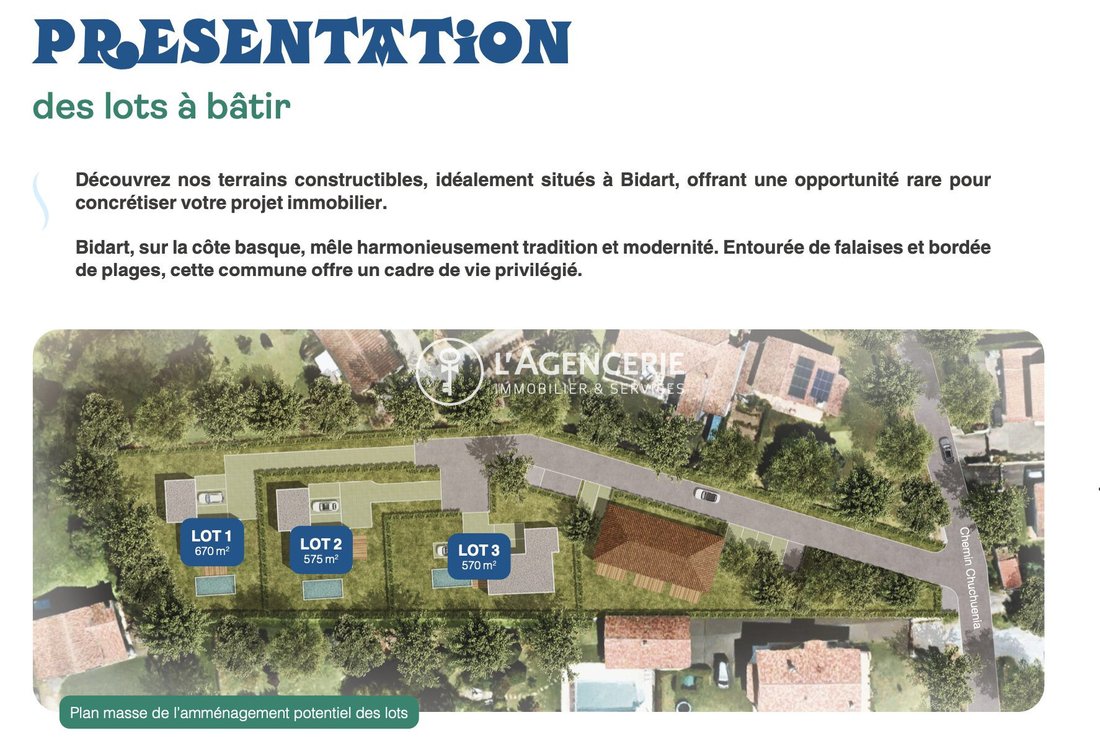 Land in Bidart, Nouvelle-Aquitaine, France 2 - 17963291