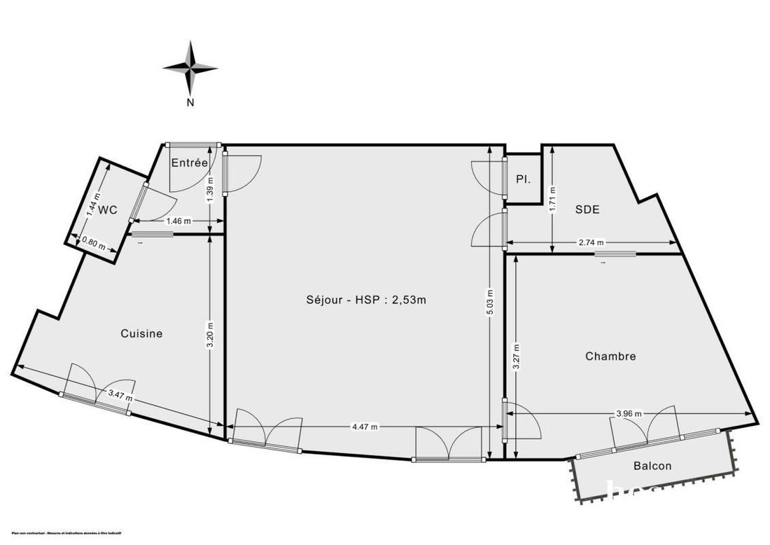 Apartment in Jean Moulin-Porte d'Orléans, Paris 14e Arrondissement, Paris 3 - 17962122