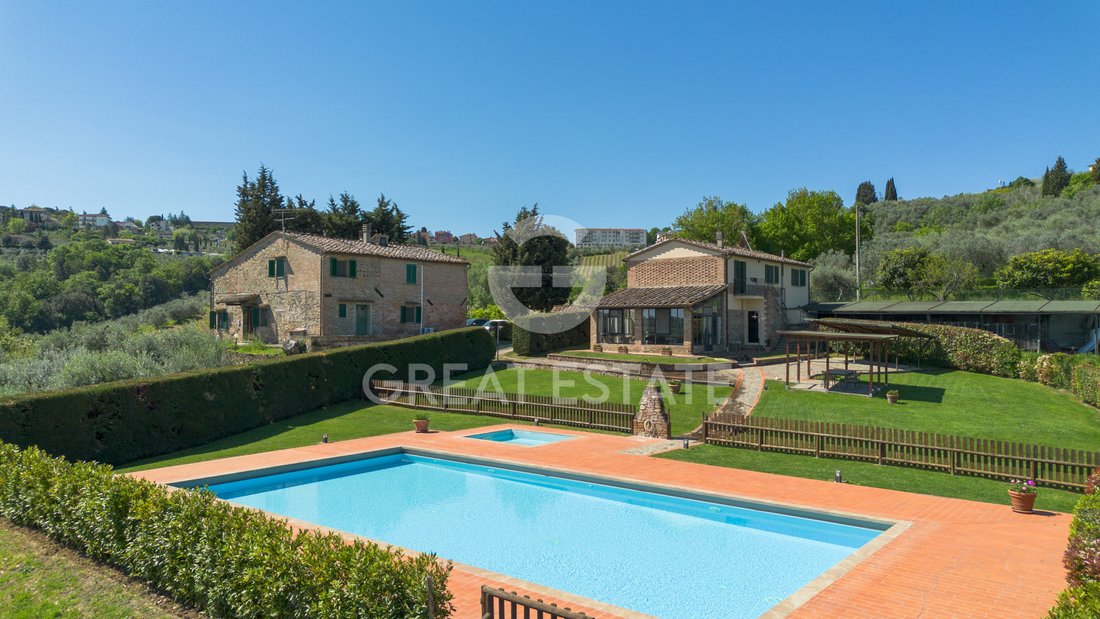 Estate in Montaione, Tuscany, Italy 3 - 17962126