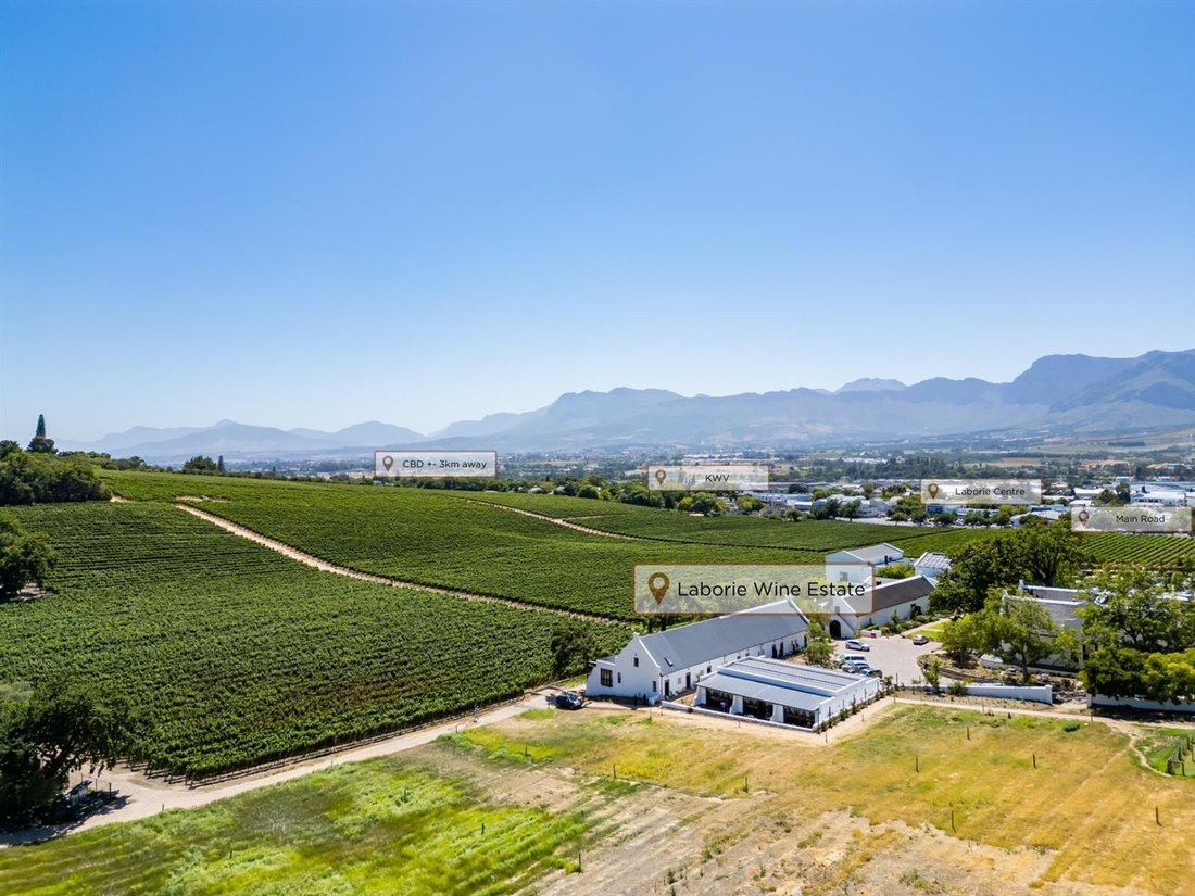 Terrain à Courtrai, Southern Paarl, Cap occidental 1 - 17962083