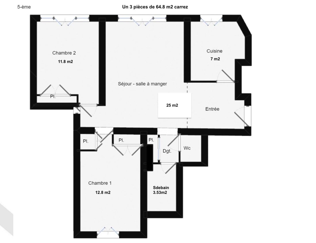 Apartment in Silly-Gallieni, Boulogne-Billancourt, France 1 - 17963364
