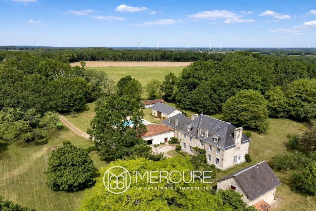 Castle in Gencay, Nouvelle-Aquitaine, France 1 - 17959081