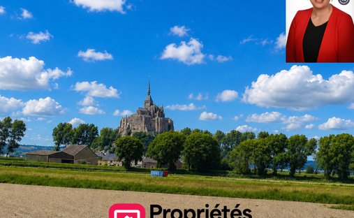 Land in Pontorson, Normandy, France 1