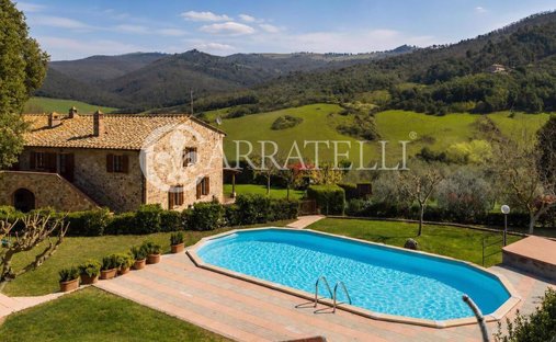 Landhaus in Volterra, Toskana, Italien 1