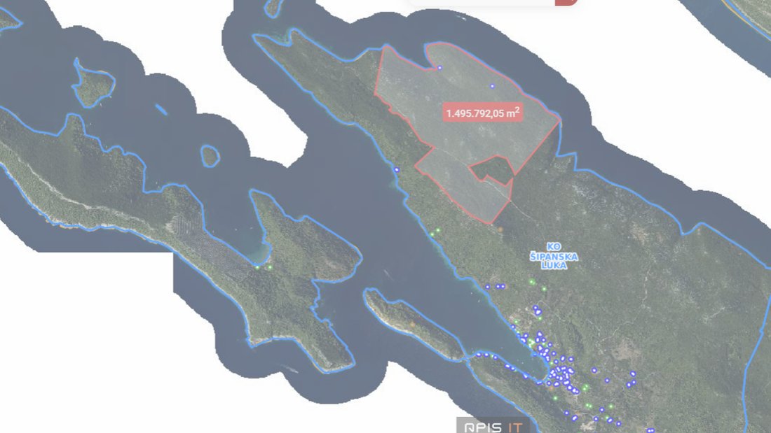Land in Sipan, Dubrovnik-Neretva County, Croatia 3 - 17965464
