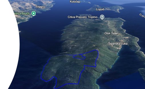 Land in Sipan, Dubrovnik-Neretva County, Croatia 1