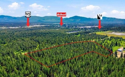 Terreno a Athol, Idaho, Stati Uniti 1