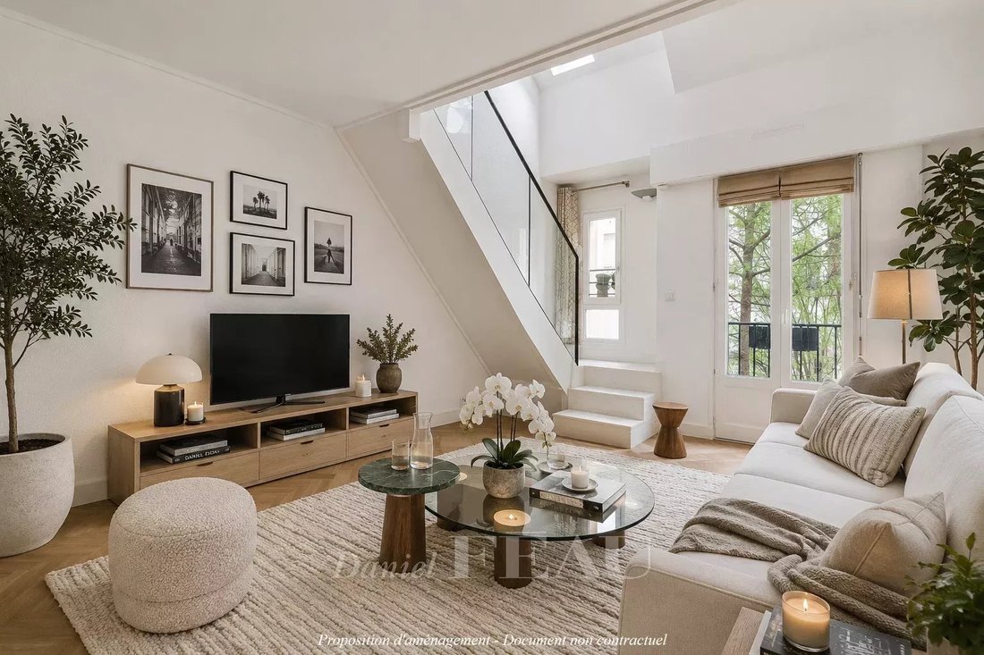 Apartment in Saint Gervais, Paris 4e Arrondissement, Paris 1 - 17154304