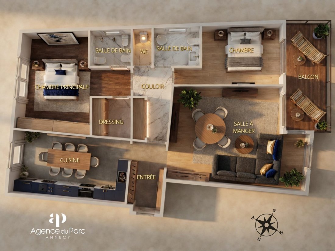 Apartment in Annecy-le-Vieux, Annecy, France 3 - 17971626