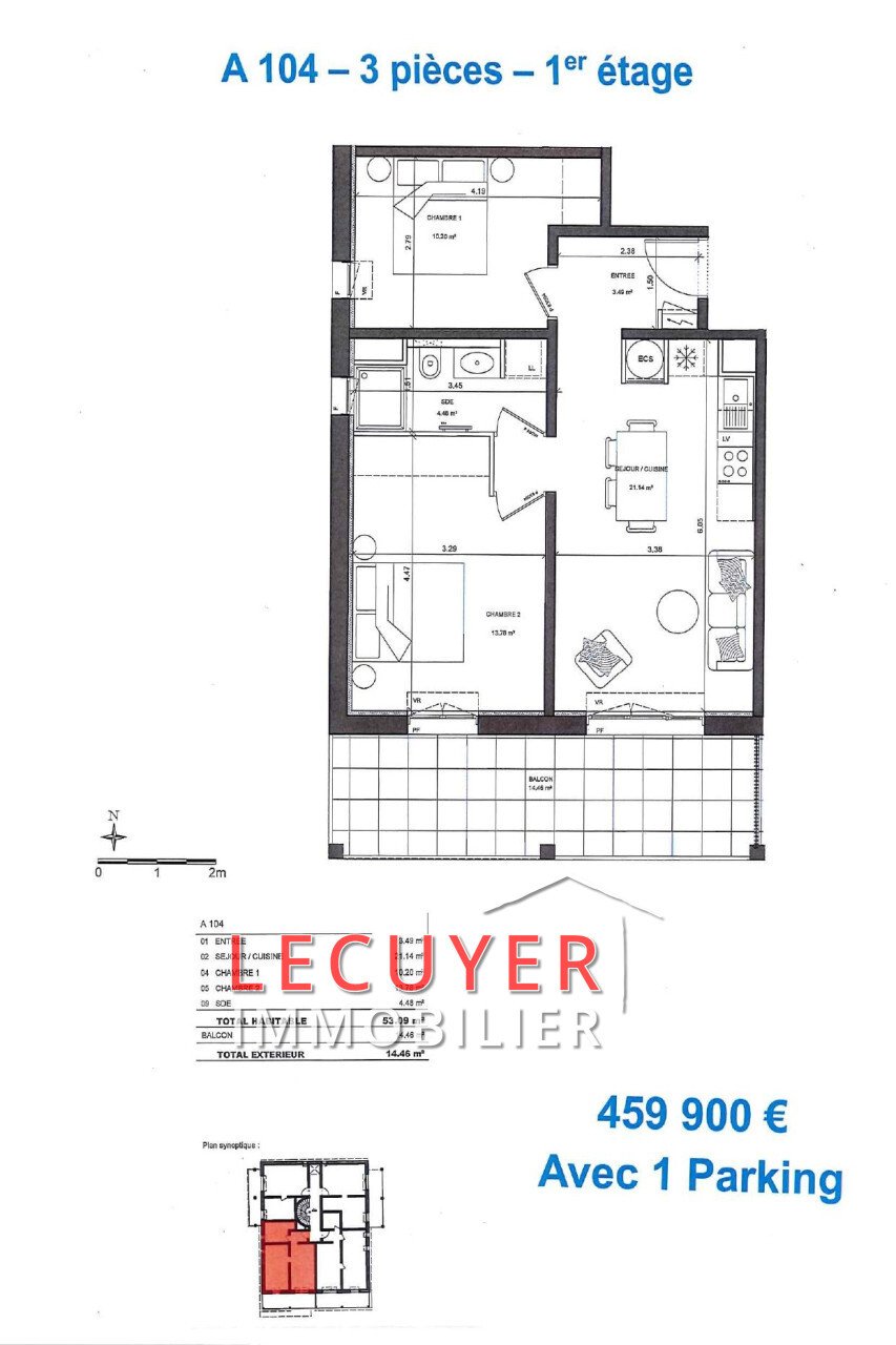 Apartment in Gabelle-Courcettes-Les Clos, Vallauris, France 2 - 17966907